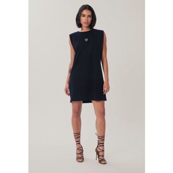 LITA by Ciara Black T-Dhirt Dress Revolve Small - Picture 1 of 3